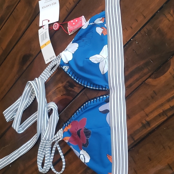 Red Carter vision reversible bikini - Picture 7 of 9